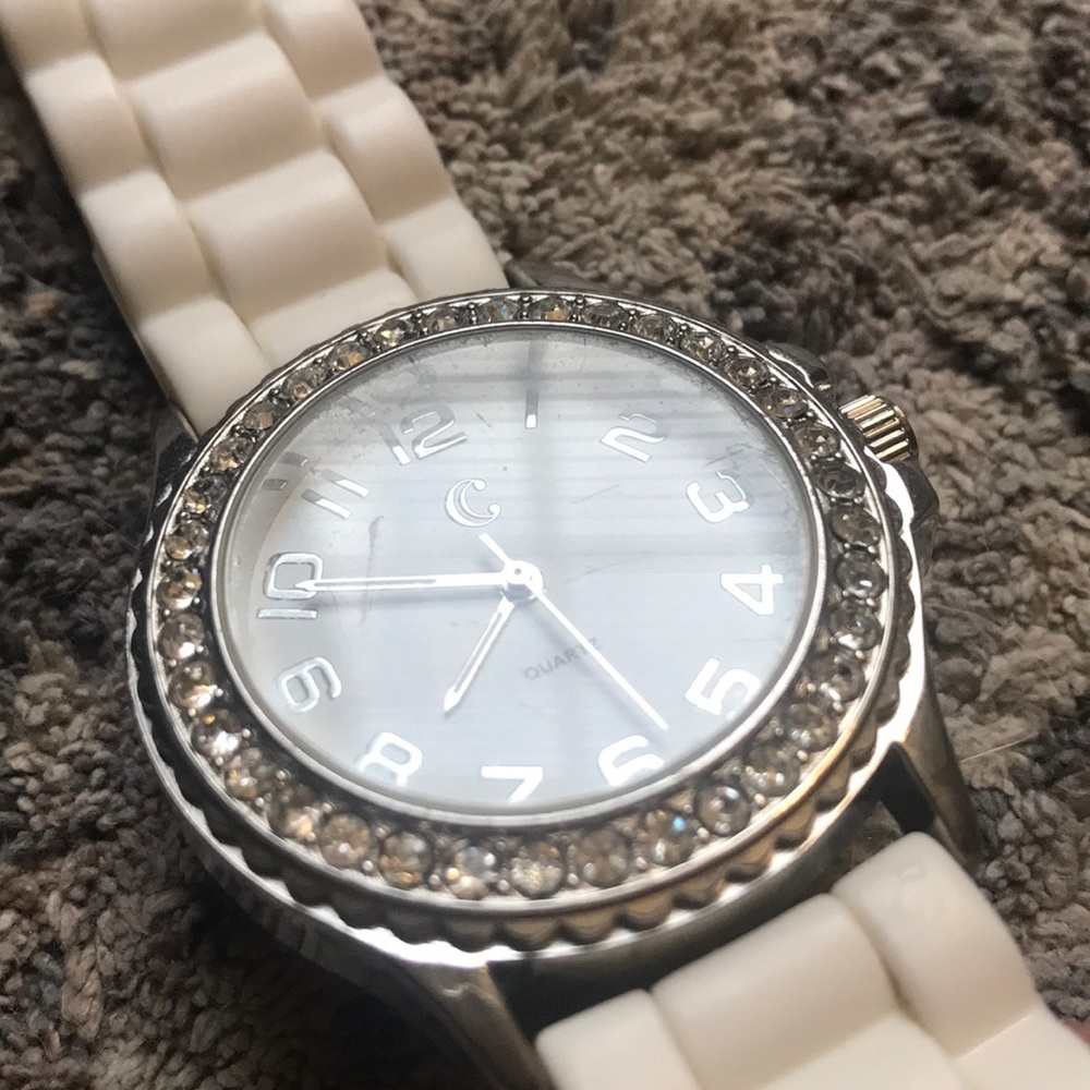 White Charming Charlie Watch - Picture 3 of 6